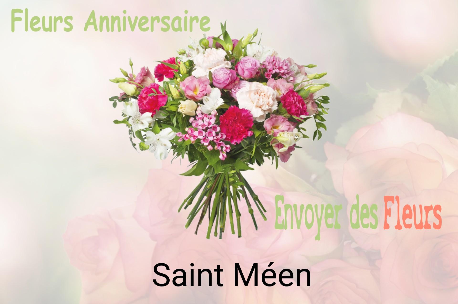Bouquet de fleurs d’anniversaire livré à Saint-Méen